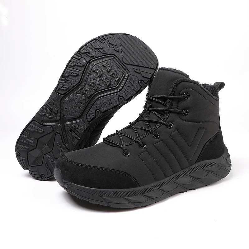 Winter Keep Warm Snow Boots Men Women Waterproof Hiking Shoes Outodor Cottonpadded Shoes Light Comfy Trekking Shoes Size 3647 J251007