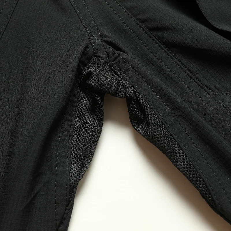 Spring Autumn Men Long Sleeved Shirt Men Tactical Work Shirts Tops Outdoor Multipocket Quick Drying Hiking Fishing Cargo Shirts 250922 - view 7