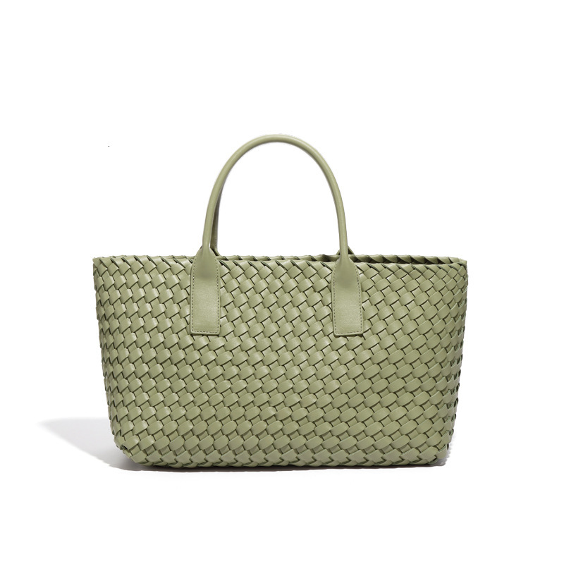 Woven Women's Summer New Light Large Capacity Basket Bag Fashion Casual Texture Versatile Handbag for Women
