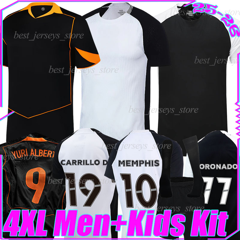 4XL 25/26 CorinthiansS Timao 3rd Soccer Jerseys TALLES MAGNO YURI ALBERTO ROMERO CARRILLO D ALEX SANTANA GARRO MARTINEZ 2025 men women kids kits set football shirts