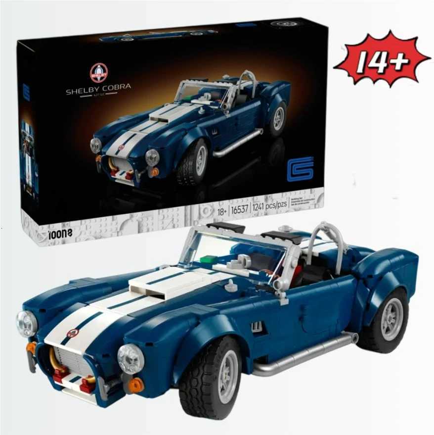 MINISO FIT 10357 COBRA Car Building Block Set Technical Vehicle 1241Pcs DIY Car Model Bricks Display Toys Xmas Birthday Gifts Z251007