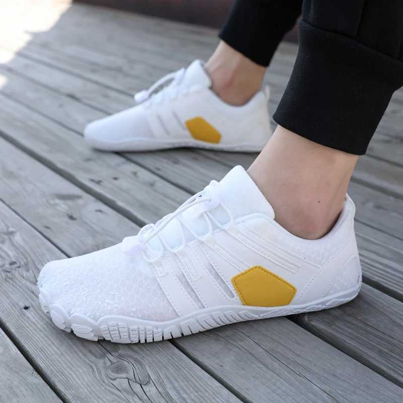 Mens and Womens Mountaineering Hiking Shoes Mens wide shoes Breathable Mesh Barefoot Wide Toe Shoes Mens Womens Sneakers J251007