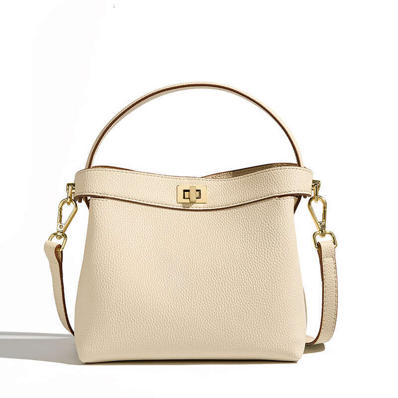 Luxury bag Niche Design Commuter Handbag Small High end Genuine Leather Crossbody Single Shoulder Women s Ins Style Bucket Bag