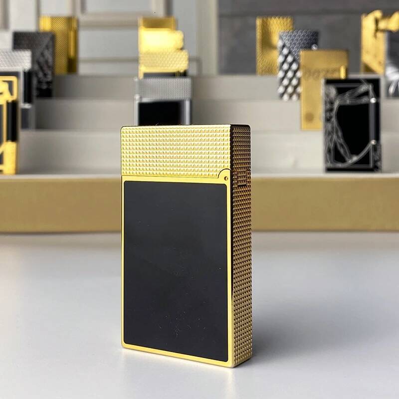 New commemorative edition single and double flame Ping Sound natural paint cigarette smoking butane lighter 18072 high-quality