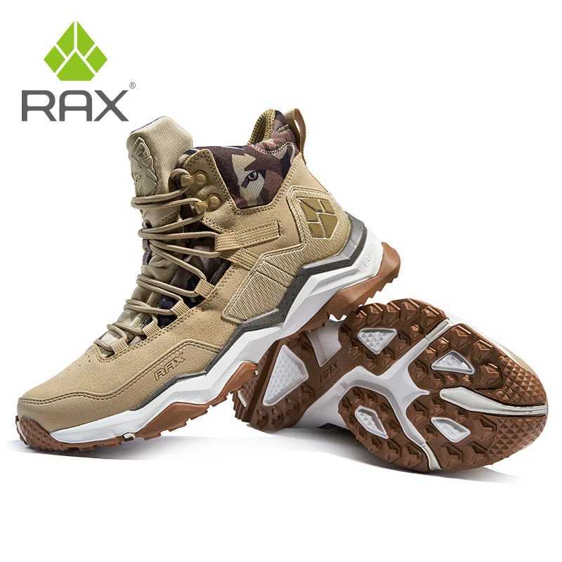 RAX2025 AutumnWinter Waterproof Warm NonSlip Hiking and Mountaineering Shoes for Camping J251007