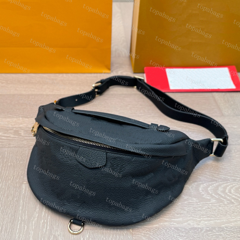 Classic Designer Waist Bags Mens Womens Real Leather Classic Fashion BumBag vintage Handbags Crossbody Hobo Shoulder Bag Chest Pack Bag