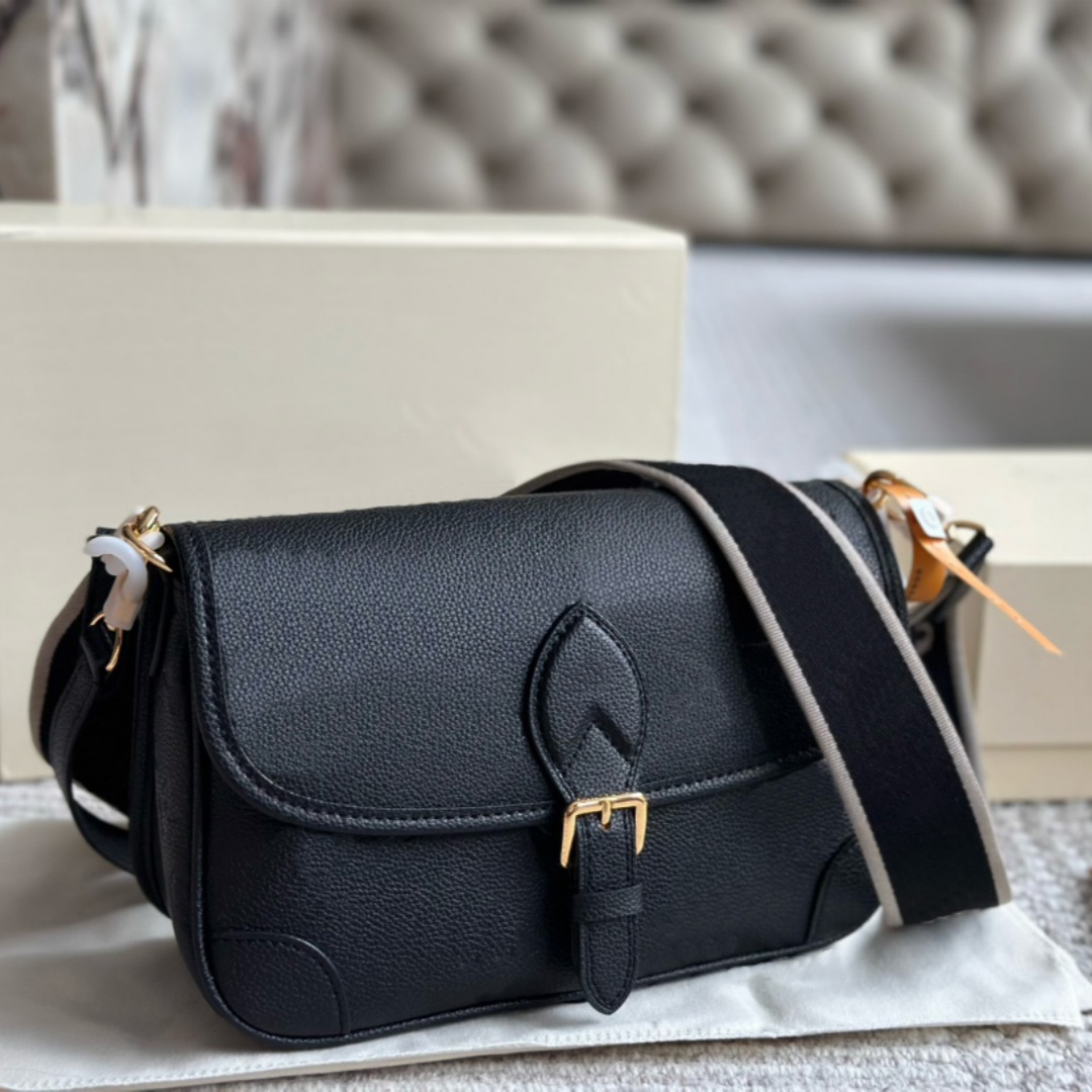 Designer Diane Bag Women Luxury leather baguette Shoulder bags clutch pochette handbag classic Top Quality Embossed Purses Lady tote crossbody Bags wallet