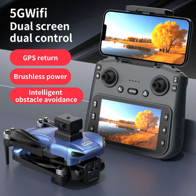 X G Screen Control Long Endurance Positioning One Key Return Dual Camera Aircraft GPS Drone