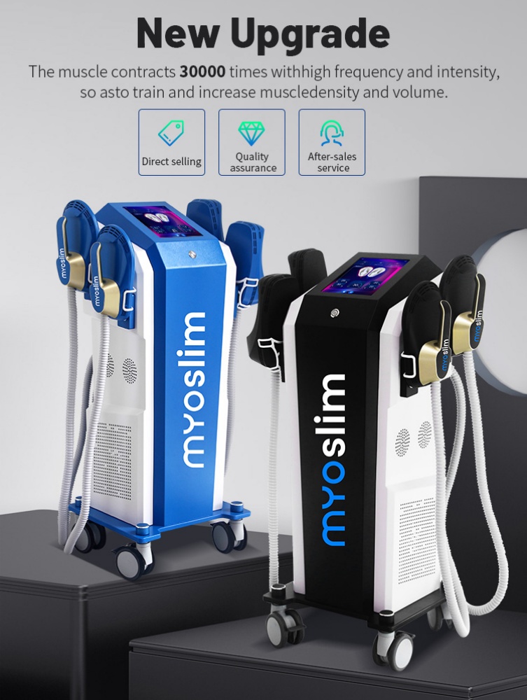 EMS Body Sculpt 15Tesla 6500w EMS Body Slimming Fat Burning Muscle Sculpting Electromagnetic Stimulate Sculpt