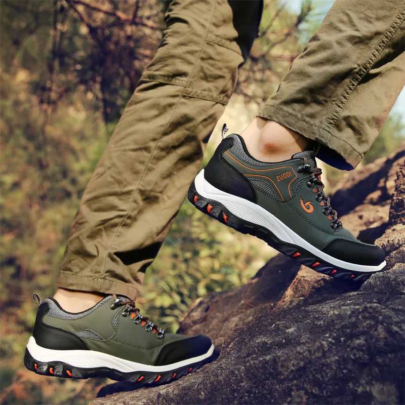 New Mens 3848 Large Outdoor Hiking Mountaineering Camping Running Jogging Shoes Waterproof and Antislip Fashion Shoes J251007