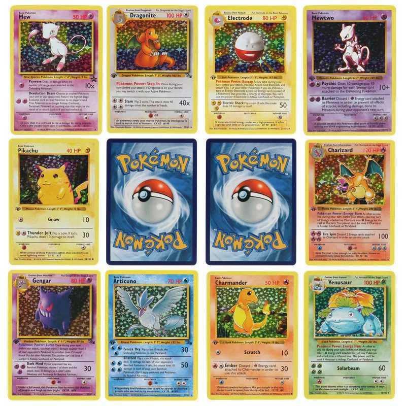 151Pcs 1996 first generation card Collecting card toys English L251007Q741