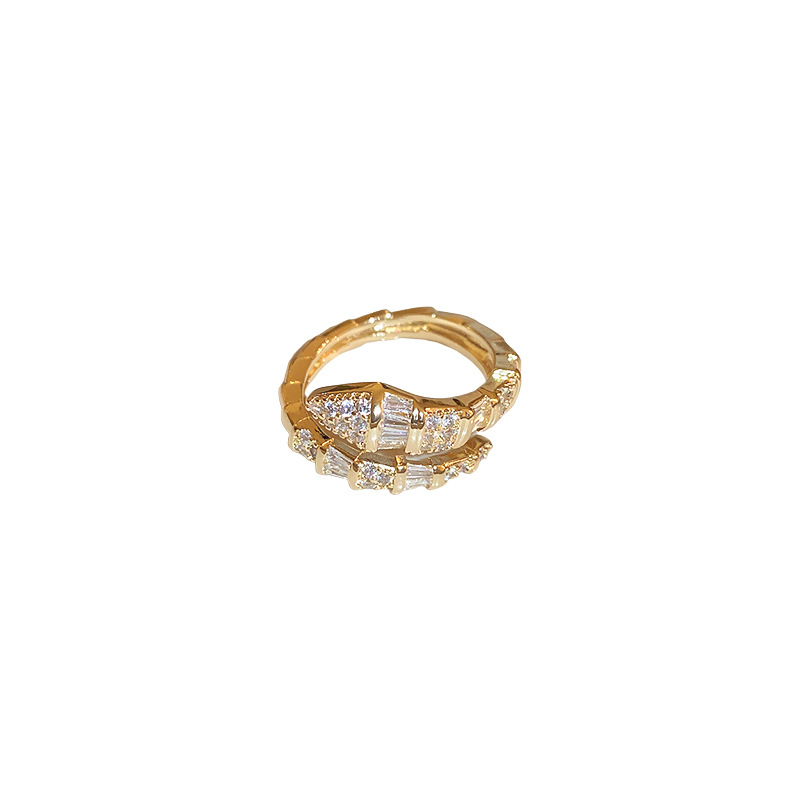 Minimalist Style Zircon Niche High-end Design Index Finger Ring New Versatile Jewelry Wholesale for Women - view 9