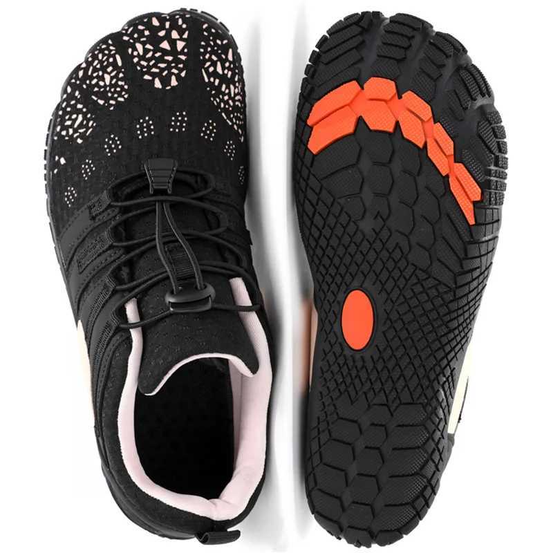 Mens and Womens Mountaineering Hiking Shoes Mens wide shoes Breathable Mesh Barefoot Wide Toe Shoes Mens Womens Sneakers J251007