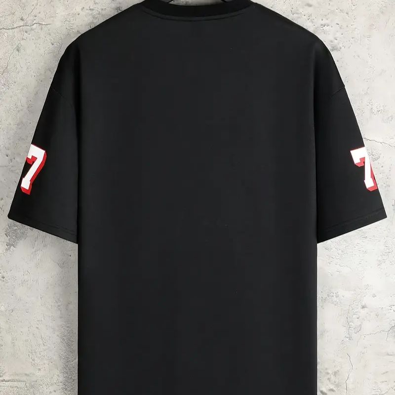 Casual Vintage-Inspired Statement Shirt Featuring Classic No.-15-1