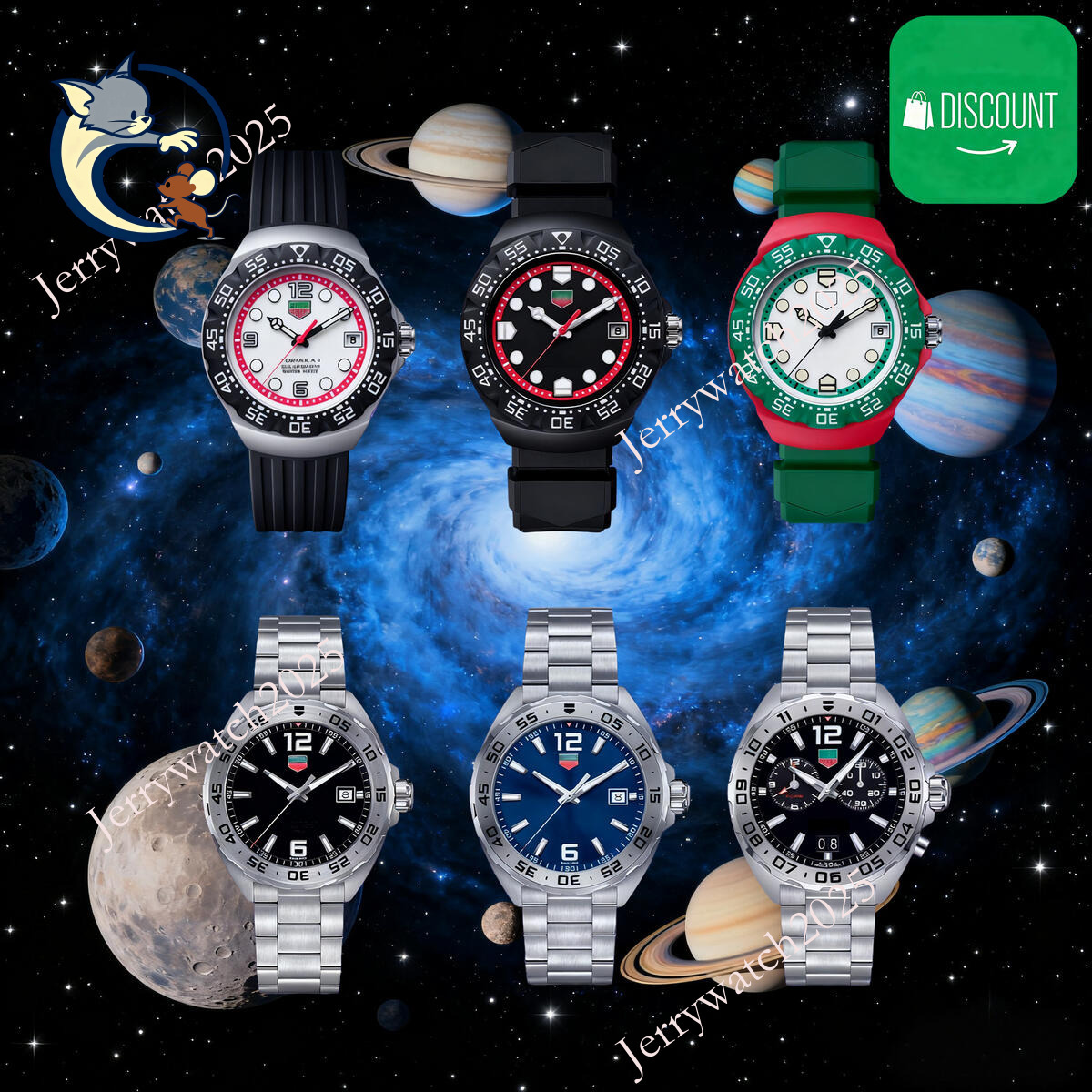 Tageres Hueuerly watch chronomat Mens Tagly Huer F1 Watch Designer Superclone Watches Men Designer Womens Watches High Quality Quartz Battery Watch With Box 70