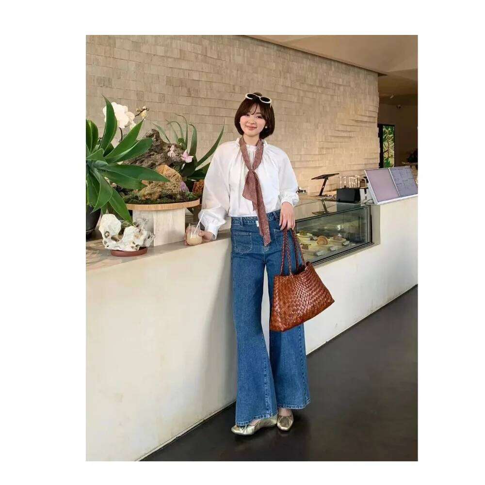 Best Seller Niche Light High-End Sense First-Layer Cowhide Vegetable Basket Handmade Retro Versatile Portable Underarm Bag