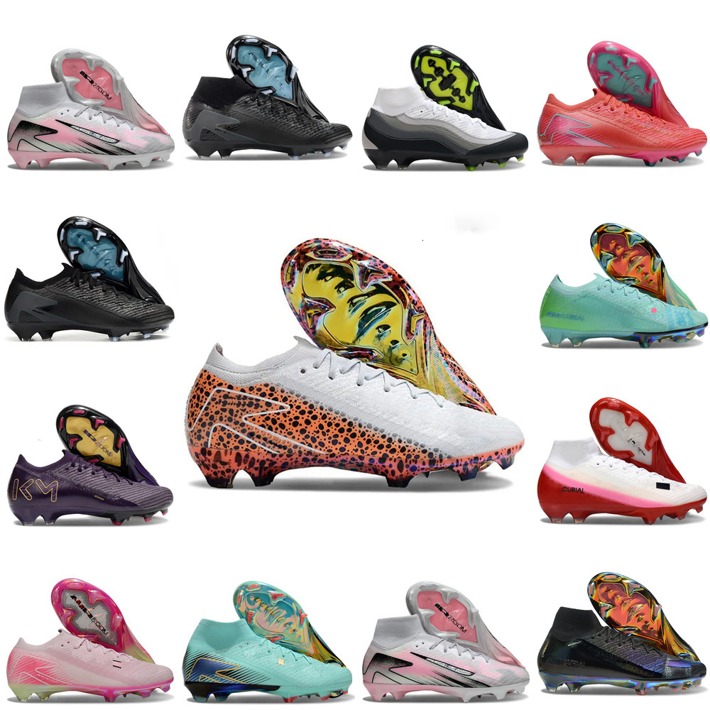 2025 Mbappes95 Mens Kids Shoes Cosmic Mercuri VAP0R 16 SuperfIy 10 X Elite United Soccer Cleats Dream Speed 009 Grand Purple Football Boots S1