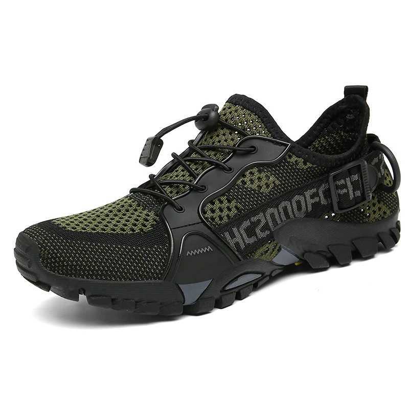 Plus Big Size 49 50 51 52 53 Summer Outdoor Hiking Shoes Aqua Water Shoes Men Trekking Mountain Climbing Tracking Trail Running J251007