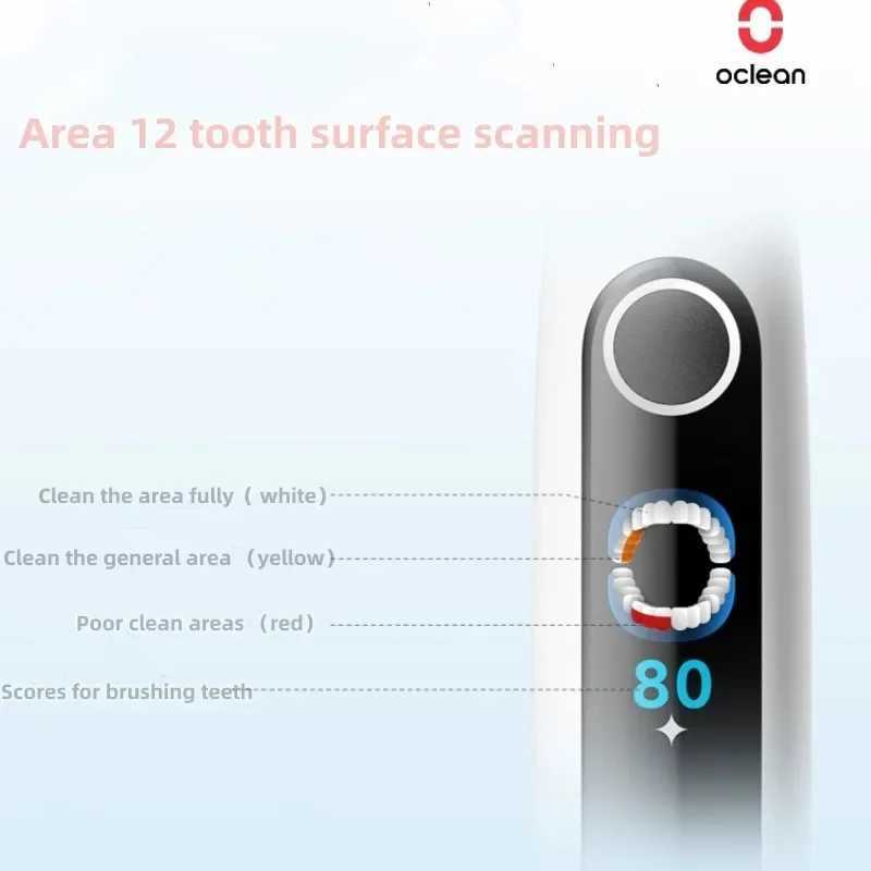 Oclean X Pro 20 AI MicroSweep Vibration Adult Electric Toothbrush Visualization Can Relieve VibrationW251007