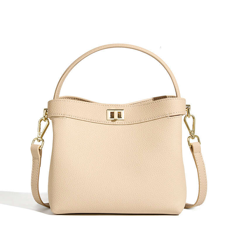 Luxury bag Niche Design Commuter Handbag Small High end Genuine Leather Crossbody Single Shoulder Women s Ins Style Bucket Bag