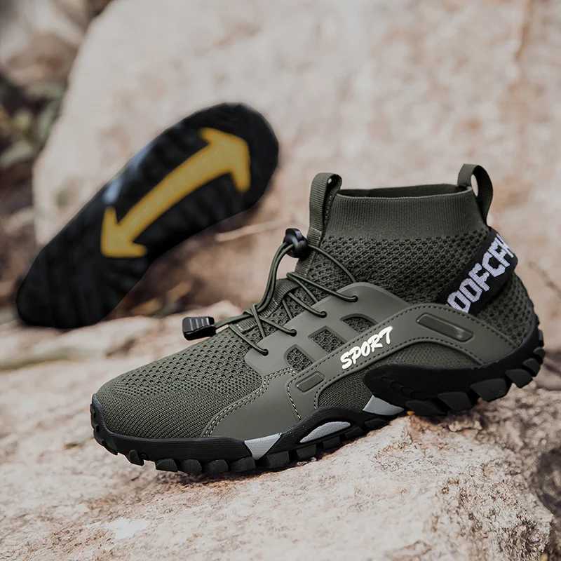 Mens and Womens Hiking Shoes High Breathable Mesh Boots Comfortable Quickdrying Hiking Suitable For Travel And Leisure J251007