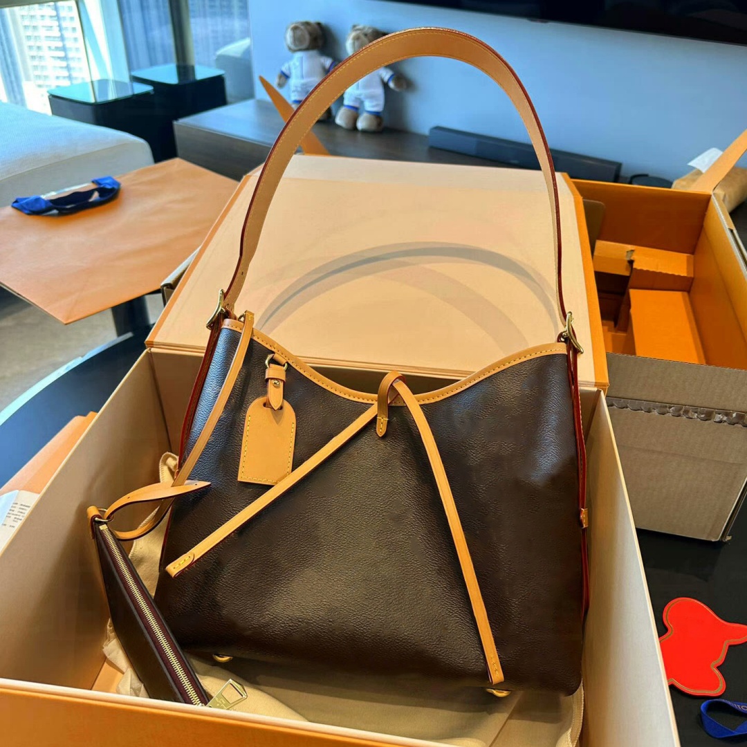 Luxury Designer carry all Totes Women Shoulder Bag satchel Leather Handbag Large shopping bag Crossbody Wallet sac luxe Messenger Purse