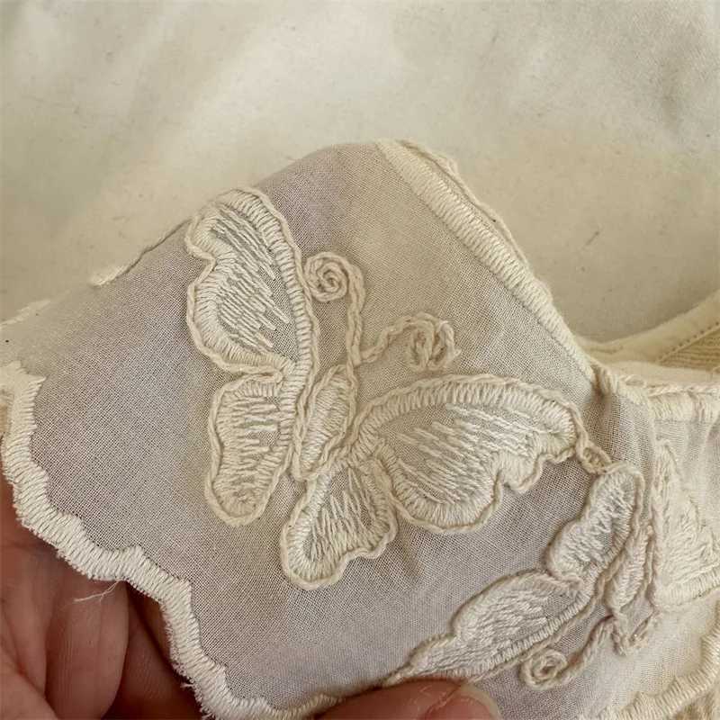 6850 Children Shirt 2025 Autumn New Lace Collar Solid Color Baby Girls Shirt Embroidery Longsleeved Blouse Tops C251007