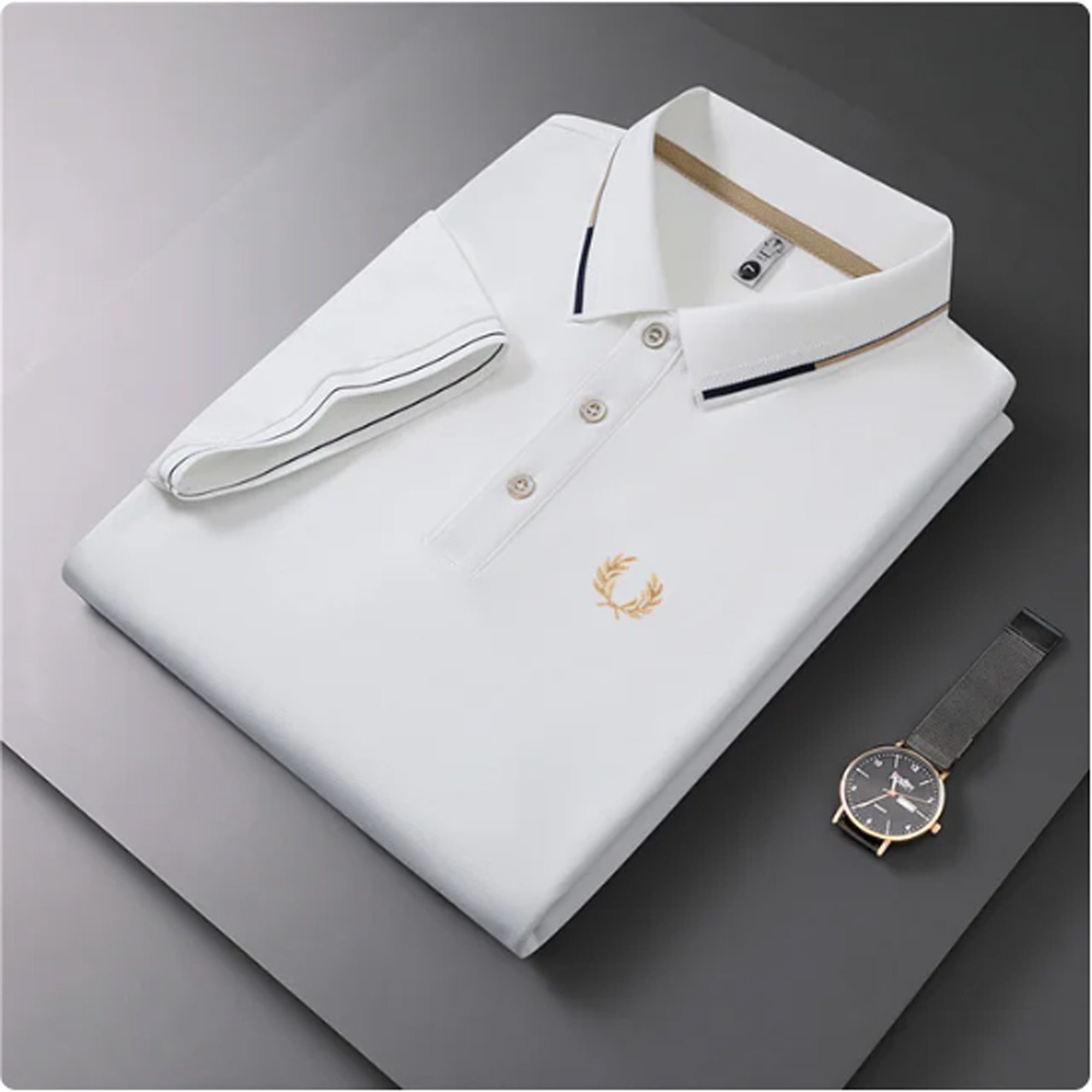 Men's Polos Men's Tees & Polos 2026 New Model High Quality Embroidered Polo Shirt Solid Slim Summer T-shirt Fashion Top Trend Casual Busines