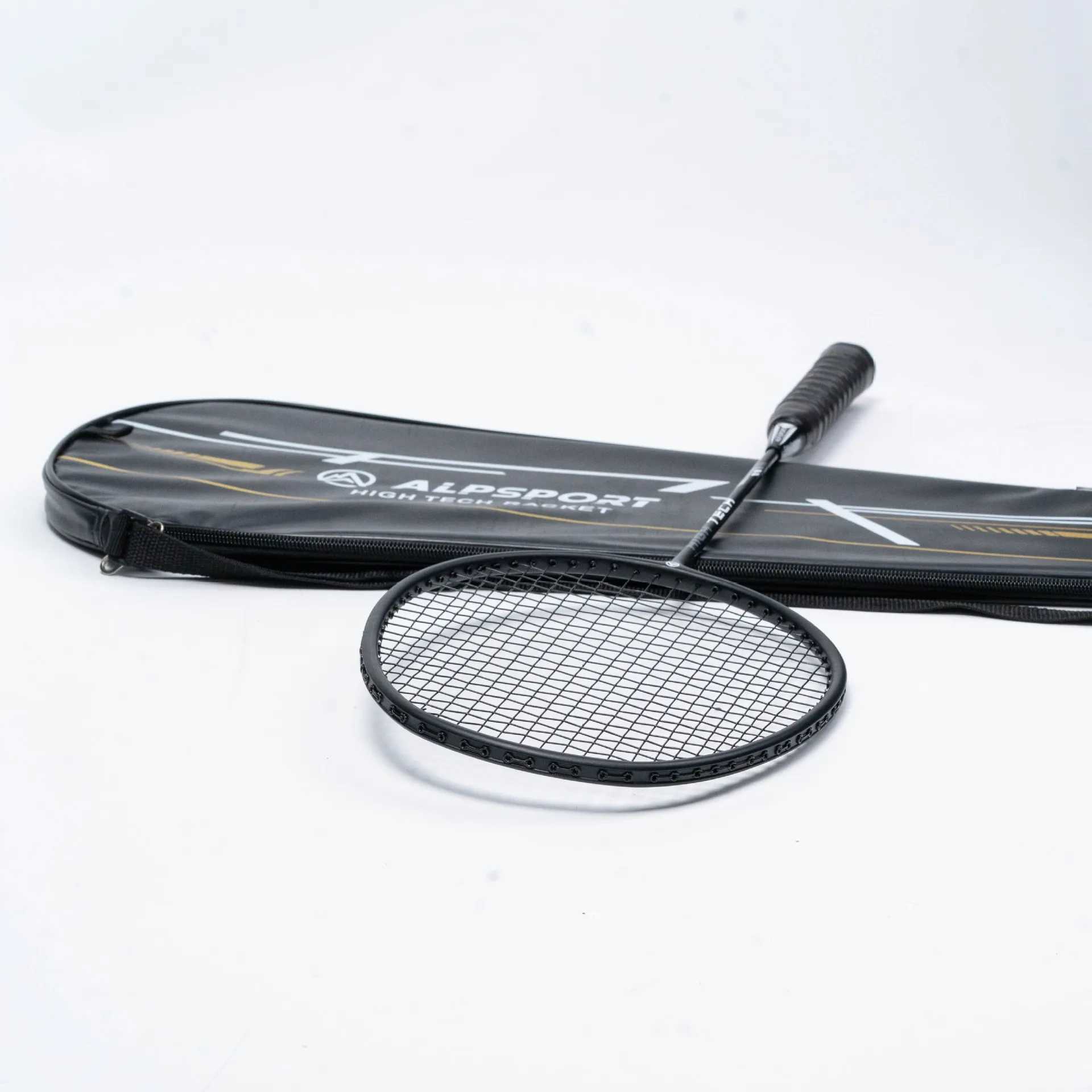 Alp Rr Badminton Racket 4U Composite Carbon Fiber Ultra Light and Durable Mens and Womens Professional Training Competition J251007