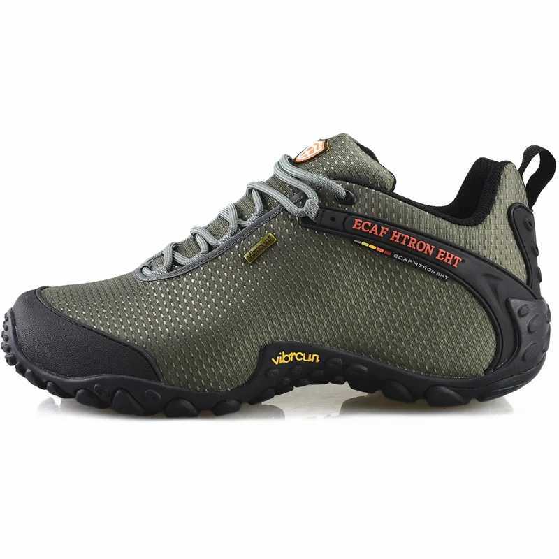 Mens Hiking Shoes Outdoor Walking Shoes Comfortable Wearable Mens Hiking Shoes Hunting Tactical Shoes J251007
