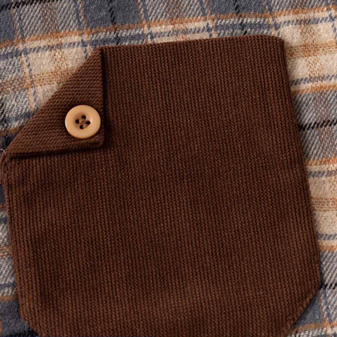 Kid Plaid Long Sleeve Shirt 2 3 4 5 6 Years Boys Spring Autumn Daily Casual Clothes Children Lapel Cotton Toddler Outfit C251007