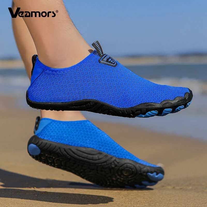 Barefoot Beach Aqua Shoes Mens Quick Dry Wading Sneakers Women Breathable Soft Water Sports Shoes for Surfing Swimming Fitness J251007