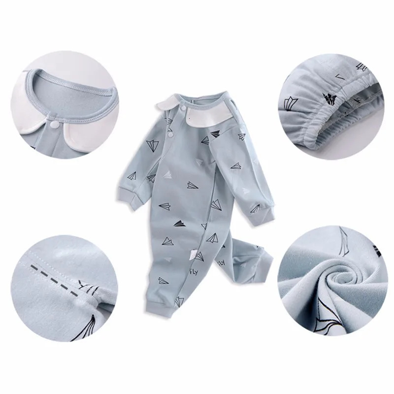 1822 Pieces born Clothes Baby Gift Pure Cotton Baby Set 06 Months Autumn And Winter Kids Clothes Suit Unisex Without Box 250930
