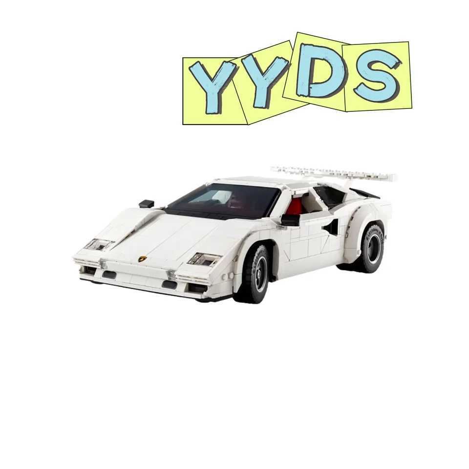 10337 Countach 5000 QV Building Blocks Super Racing Car Model 1506 Pcs Christmas Brick Childrens Educational Toy Z251007