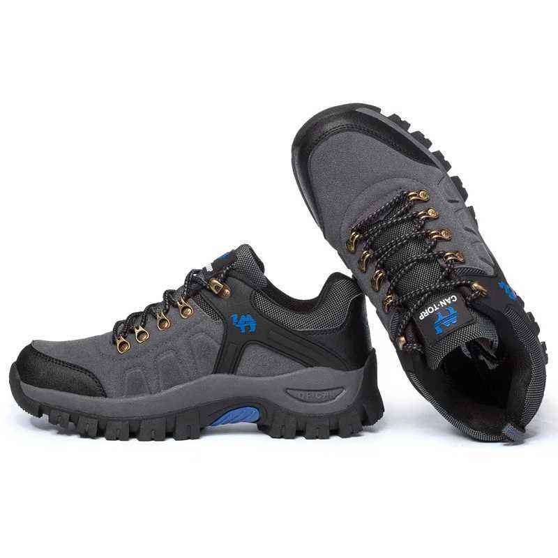 Outdoor Hiking Shoes Men Lowtop Thicksoled Breathable Comfortable Casual Sports Shoes Men Breathable Antislip Men Shoes J251007