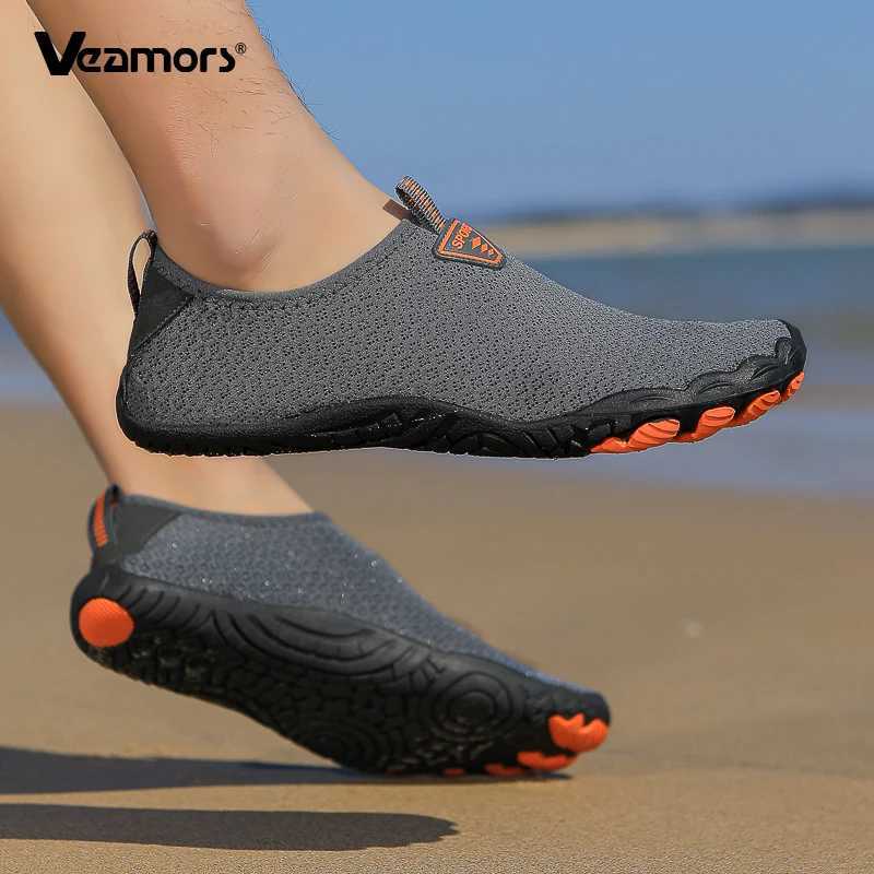 Barefoot Beach Aqua Shoes Mens Quick Dry Wading Sneakers Women Breathable Soft Water Sports Shoes for Surfing Swimming Fitness J251007