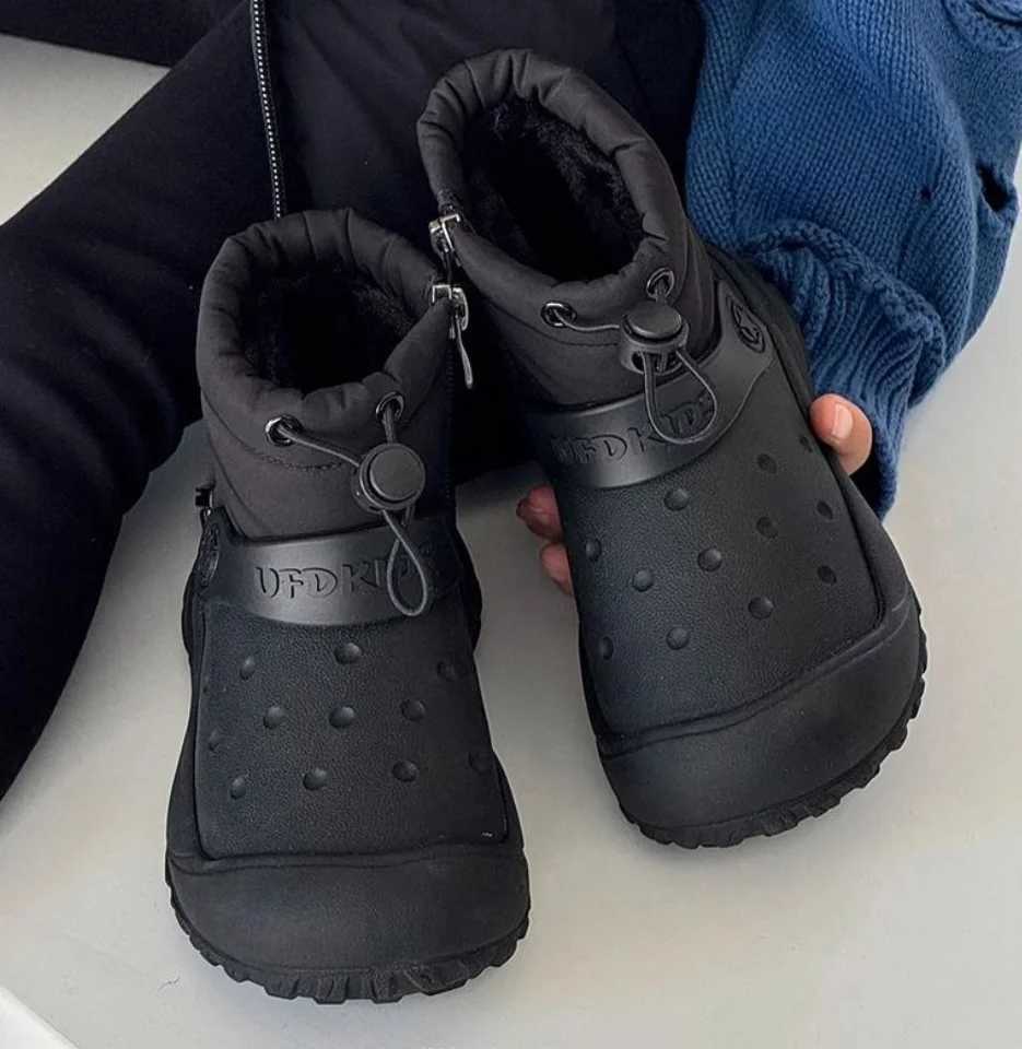Unisex Kids Outdoor Antislip Winter Snow Boots Warm Plush Toddler Boys Girls Comfortable Walking Plush Shoes Children SneakersT251007