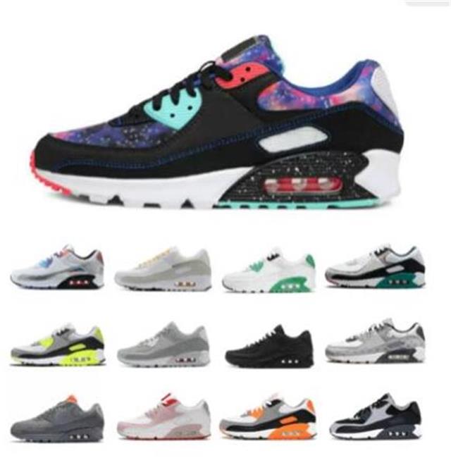 Designer 90 90s shoes Women Men Triple Black Concepts Mellow 86 casual shoes Orange Camo Green Cool Grey bred Anniversary Premium Sports Running