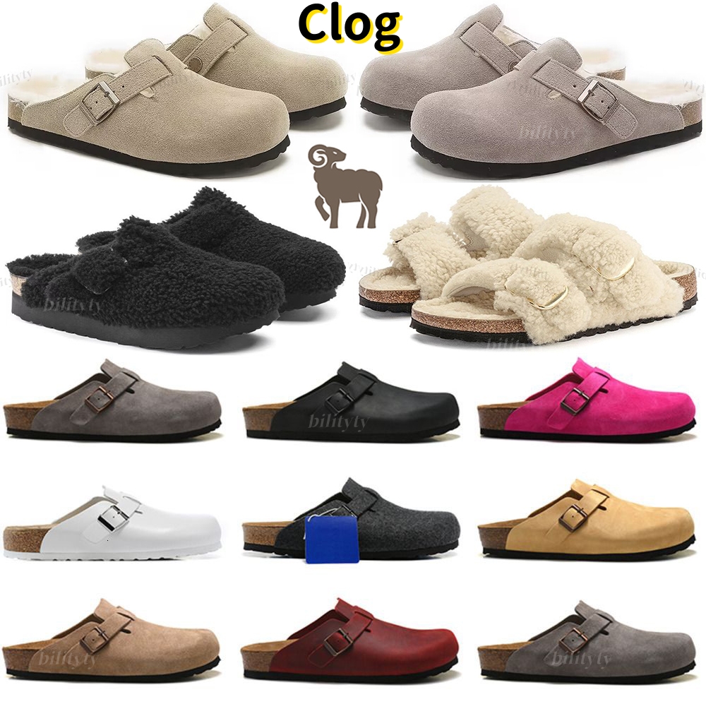 Designer Clogs Sandals Clog Slippers High Quality Fashion Summer winter warm Slide Beach Casual classic Shoes sandals Women Men Size 35-46