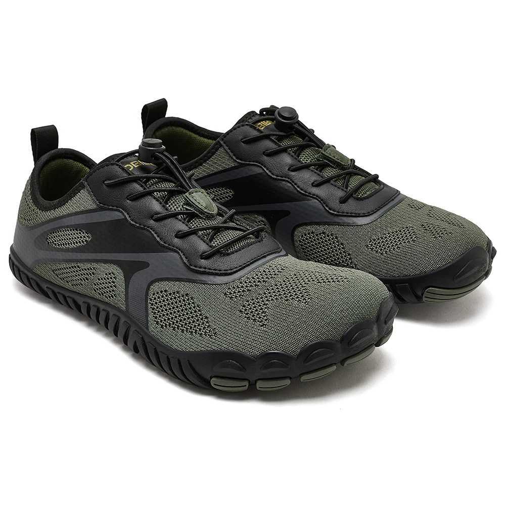 HOBIBEAR Unisex Barefoot Shoes for Men Women Wide Toe Beach Walking Sneakers Zero Drop Outdoor Elastic Band Running Shoes J251007