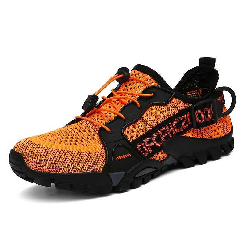 Plus Big Size 49 50 51 52 53 Summer Outdoor Hiking Shoes Aqua Water Shoes Men Trekking Mountain Climbing Tracking Trail Running J251007