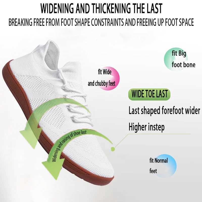 Minimalist Barefoot Shoes Unisex Lightweight Breathable Zero Soles Wide Toe Mens Running Shoes Outdoor Casual Walking Shoes J251007