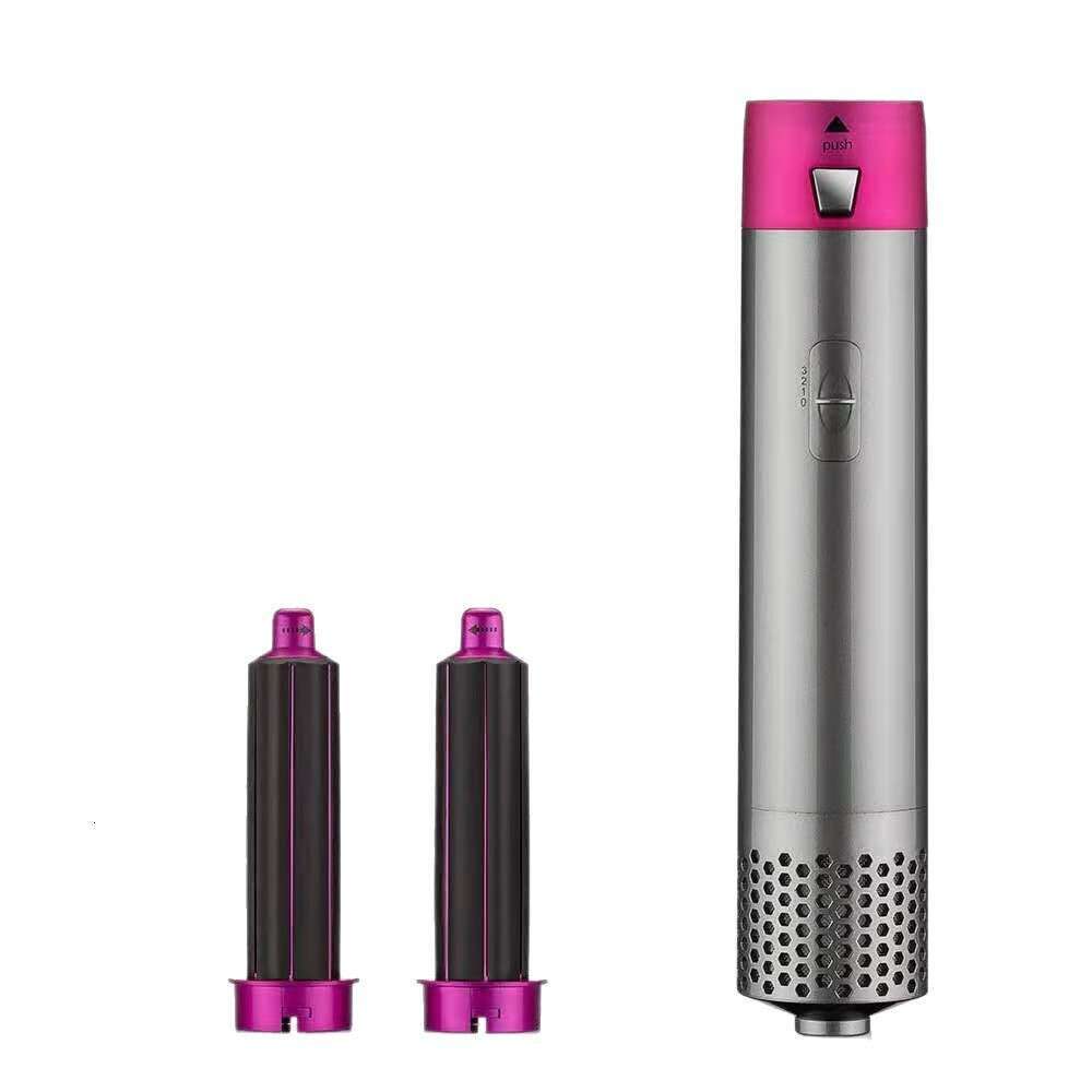 Fully Iron Curling And Straightening Dual-Use Styling 5-In-1 Hot Air Comb Automatic Multi-Functional Hair Dryer Plug-In