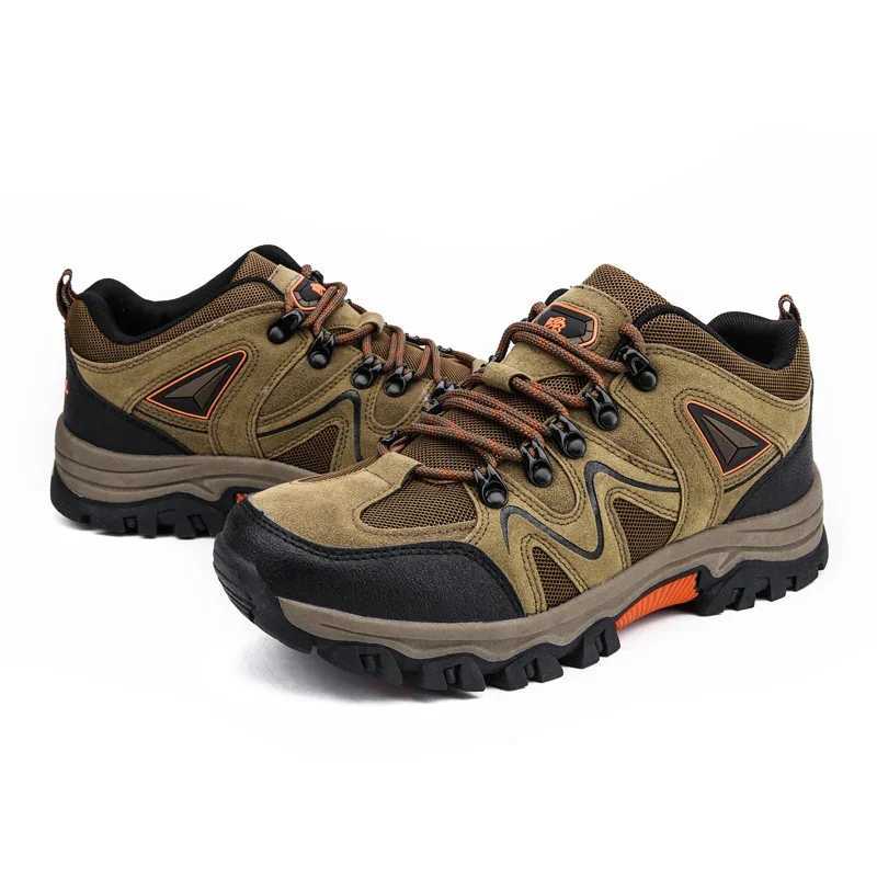 Mens Hiking Antivelvet Outdoor Hiking Shoes Travel Hiking Sports Shoes Outdoor Sports Casual Shoes J251007
