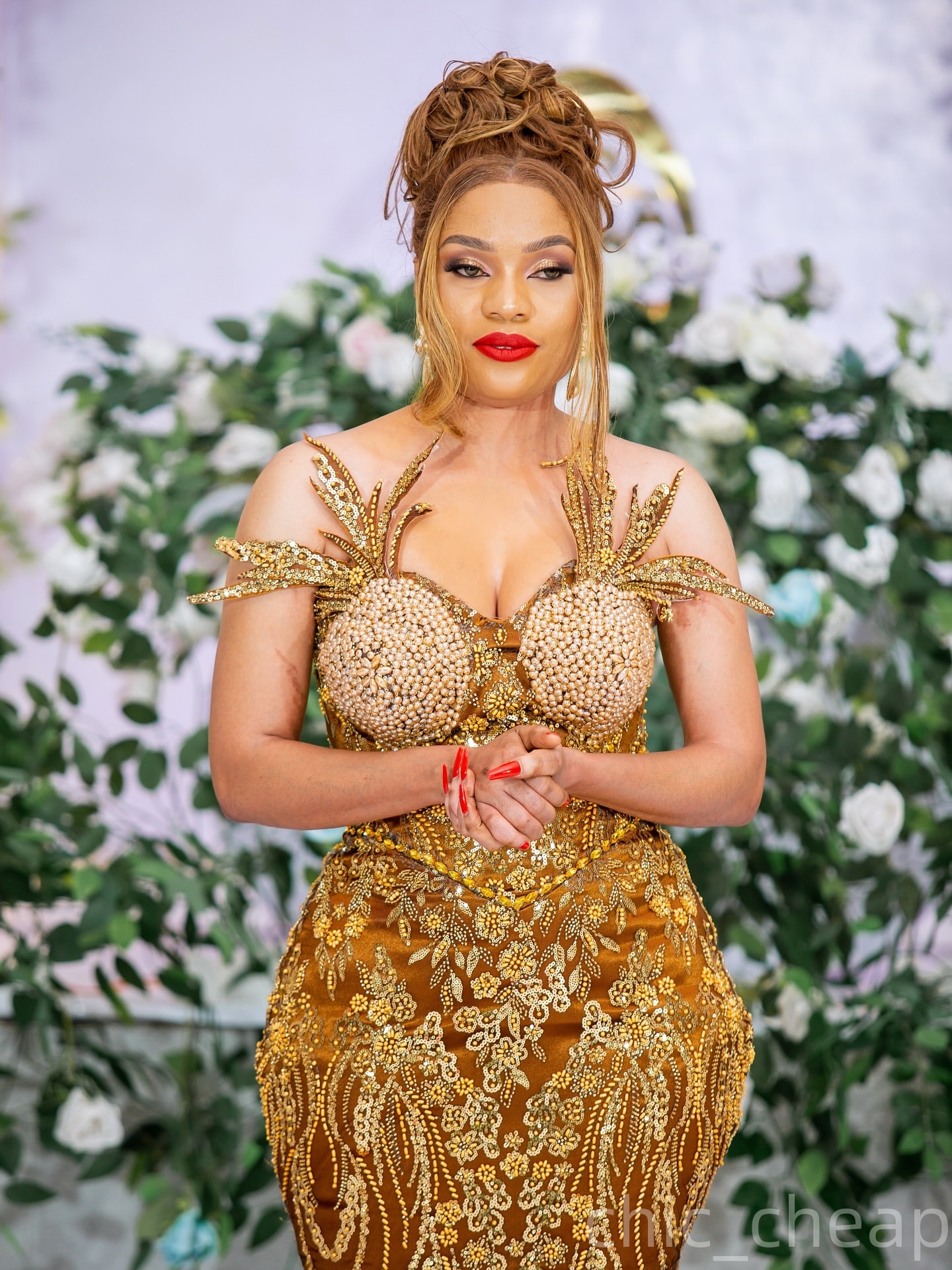 Gold Mermaid Prom Dresses 2025 Sequined Lace Pearls Appliques Evening Formal Party Second Birthday Engagement Gowns Plus Size Dress For Special Occasi