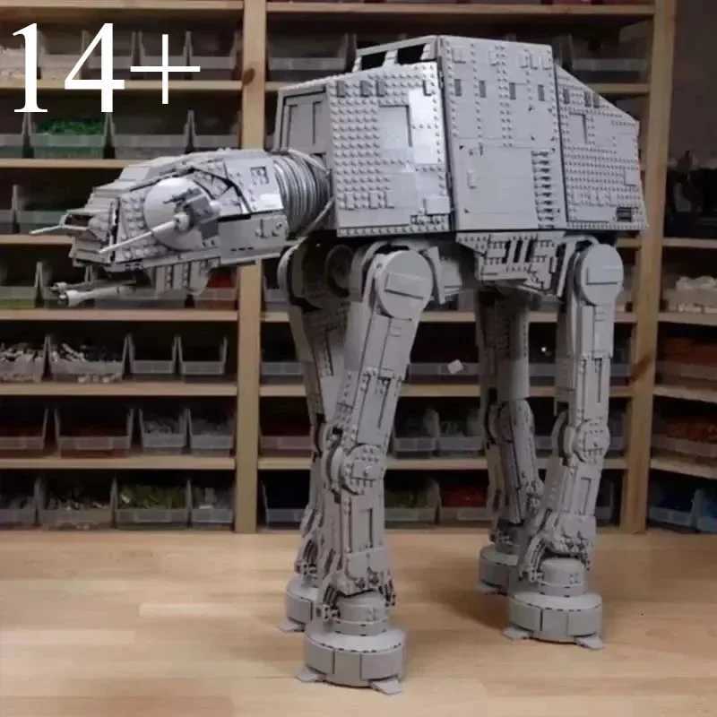 Stock 6785PCS Large Space AT Compatible 75313 70888 Building Blocks Set Bricks Model Kids Boys Birthday Toys Festival Gifts Z251007