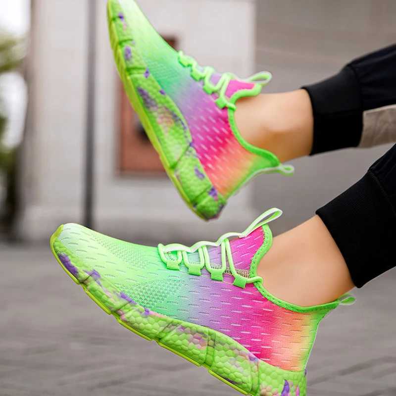 Mesh Thick Platform Mens Casual Sneakers Male Shoes Simple Stylish Tourist Without Leather Trend 2024 Wide Miked Colour Sports J251007