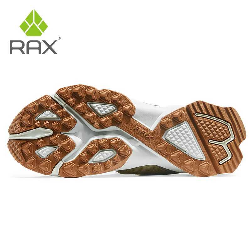 RAX Waterproof Hiking Shoes Men Winter Outdoor Sneakers for Men Snow Boots Plush Mountain Snowboots Outdoor Tourism Jogging Shoe J251007