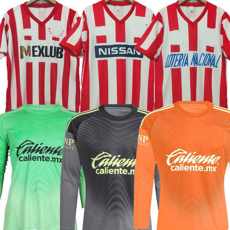 3XL 4XL 2025 26 club america Chivas CHICHARITO Soccer jerseys Retro 1995 2006 07 2025 Players fans HOME AWAY THIRD FIDALGO A.ZENDEJAS E.SANCHEZ Men kids Football shirt