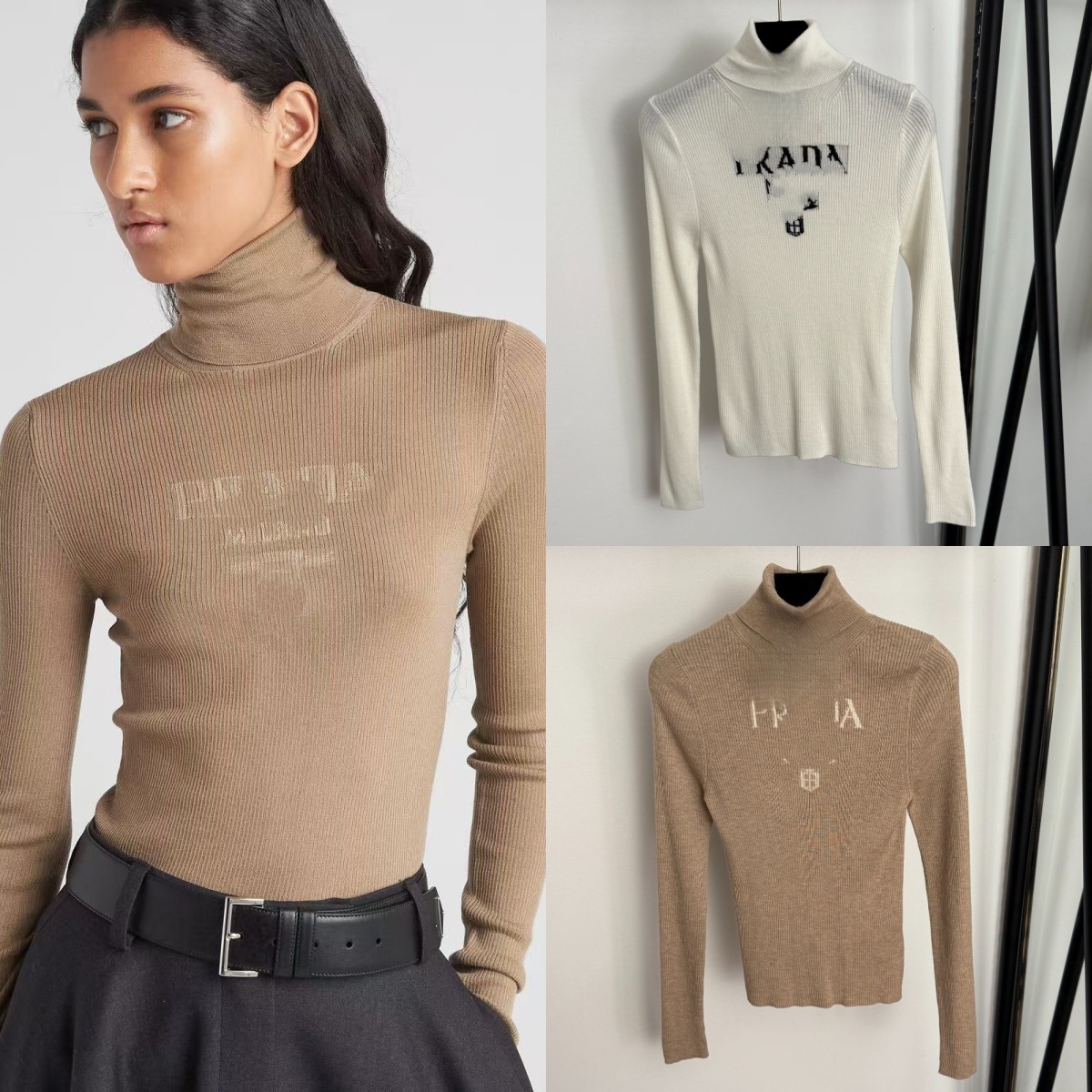 Womens Sweater Woman Designer Sweater Designer Jumper Sweaters Women Knitted Sweater Retro Letter Short Sweater Fashion Embroidery Knitwear
